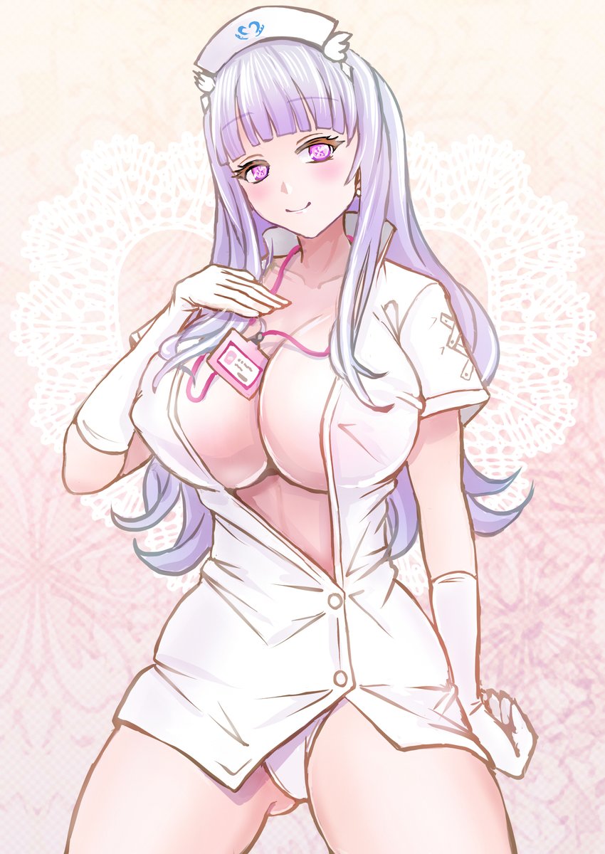 saigoo's tweet photo. ナースプリマス描きました。よろしくお願いします。 #アズールレーン https://t.co/qW6UjC9RSq