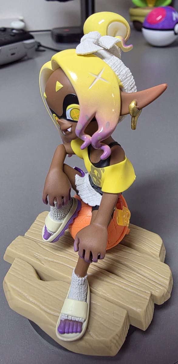 Steyb_'s tweet photo. La calidad de los nuevos amiibos de Splatoon me está encantando

Mira esos detalles y esas texturas 😍 https://t.co/No83GyCkK5