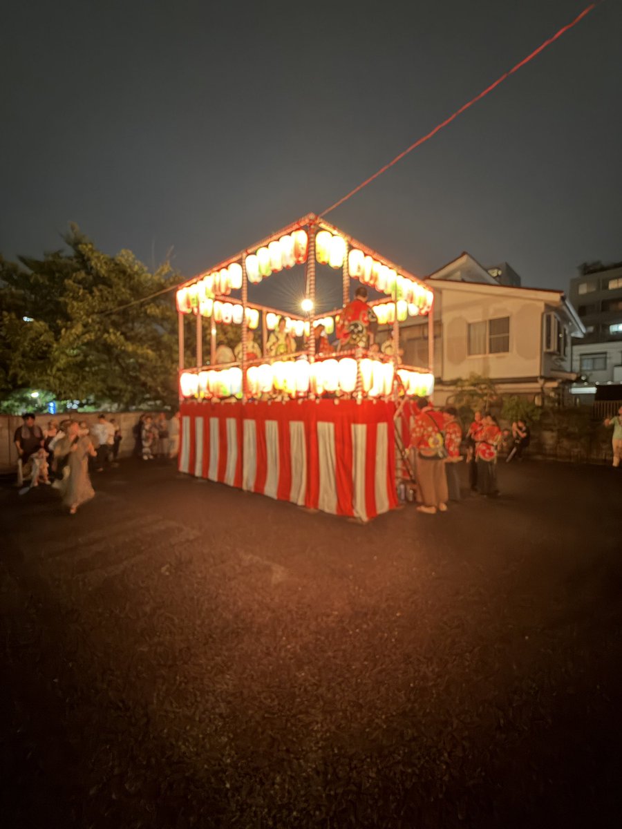 setagayastation's tweet photo. 盆踊りじんわり再開しました https://t.co/ARSR0PvC4V