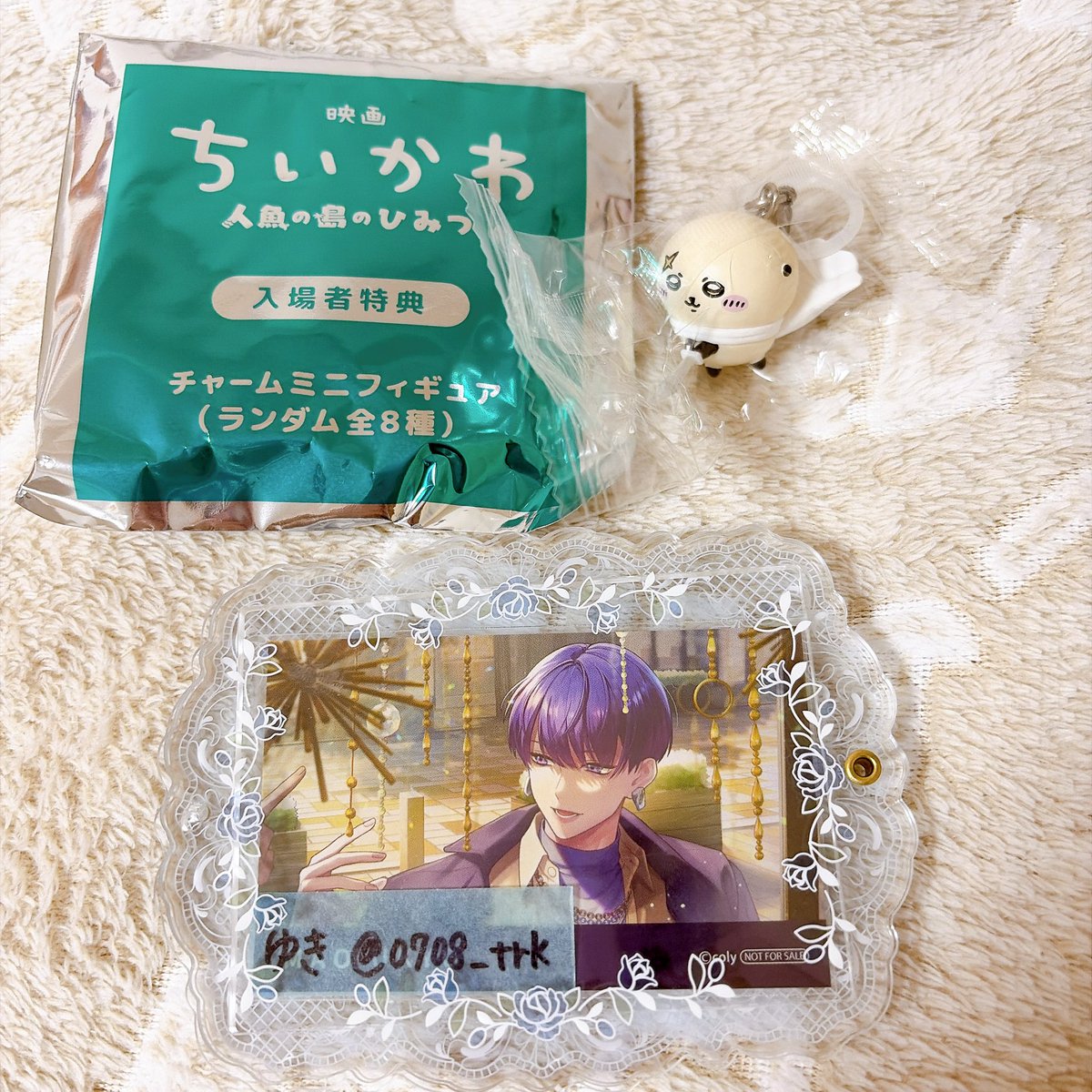 0708__trk's tweet photo. 【交換】映画ちいかわ　入場者特典　チャームミニフィギュア

譲)ラッコ、モモンガ
求)ちいかわ

郵送交換希望
検索からもよろしくお願いいたします https://t.co/cX57oSeJM2