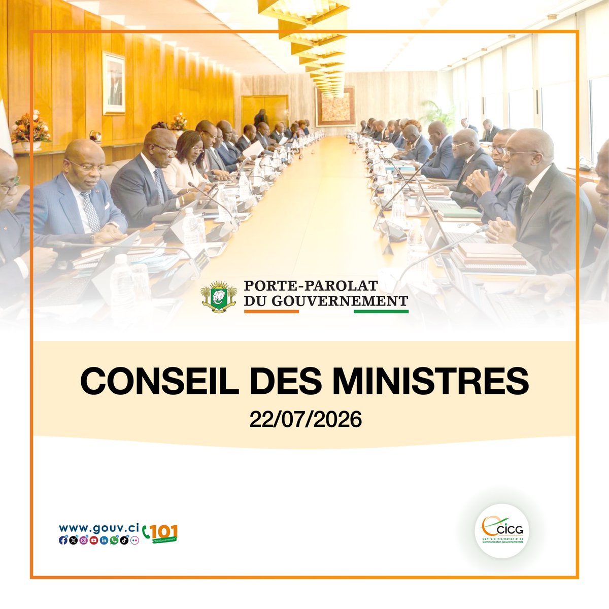 Gouvernement de Côte d'Ivoire tweet media