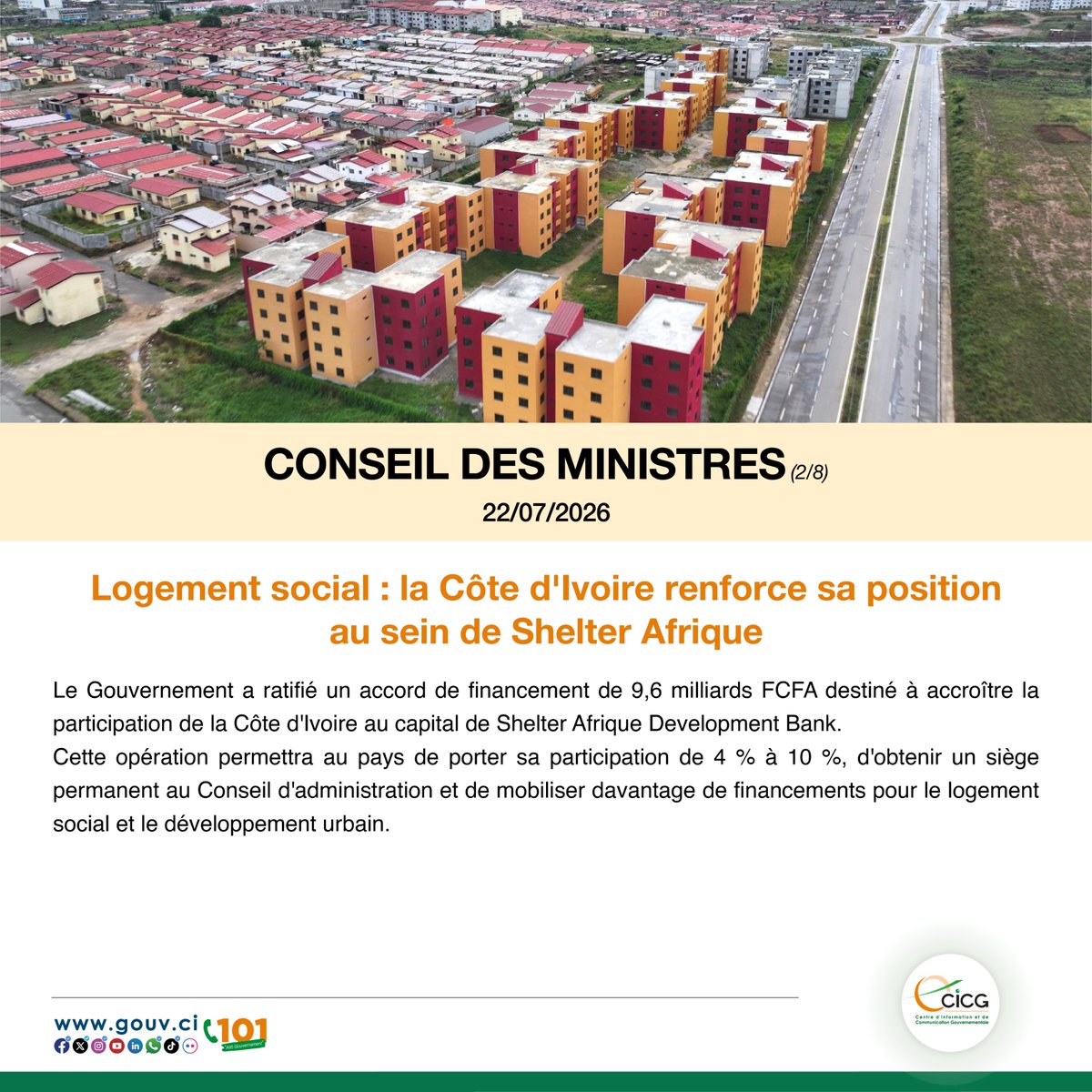 Gouvernement de Côte d'Ivoire tweet media