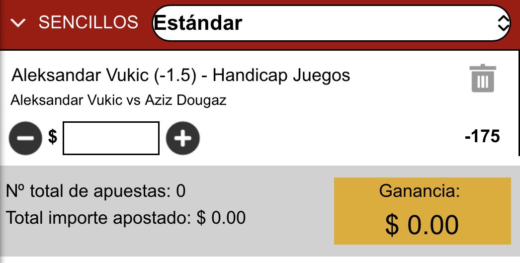 RogerHPicks's tweet photo. Pick mañanero tenis ☀️🎾

Vamos a cobrar https://t.co/hMMuJttFE2
