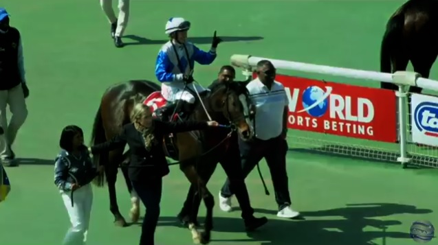 rebelsart's tweet photo. 🏆Winner🏆
Bravo 🇫🇷 Mickaëlle Michel🇯🇵@MickaelleMichel and King Solomon 1st place racing in the Maiden Juvenile Plate race 1 on Saturday at Turffontein, South Africa‼️🏇🥇🇿🇦
Trainer P P J M Vermeulen
💥4⃣6⃣ South Africa Winners!💥
#NeverGiveUp #WorkHard #MickaelleMichel
M.ミシェル #ミカエルミシェル
💪👊🌪️🥰
@FredericSpanu @noriri4 @ma_ouma1 @sebgoursaud @KFrnch @shimaneso @Jarjayes117 @zonahipica @Mwmo3Naz8B2KsRj @ChareneWoo @CBredar @loungeteddy @Safgirl2 @OKThenOlivia @agentes305 @SpanuPatricia1 @titchy34 @chipexpress @ConchitaMTurf @daimajin42 @manicaofblue @akira96643563 @makaba_second @NORINYAN8 #HorseRacing #SouthAfrica #Turffontein @RacingTodayTV @SplashOutExp @gavlerena07 @JC_Photos1