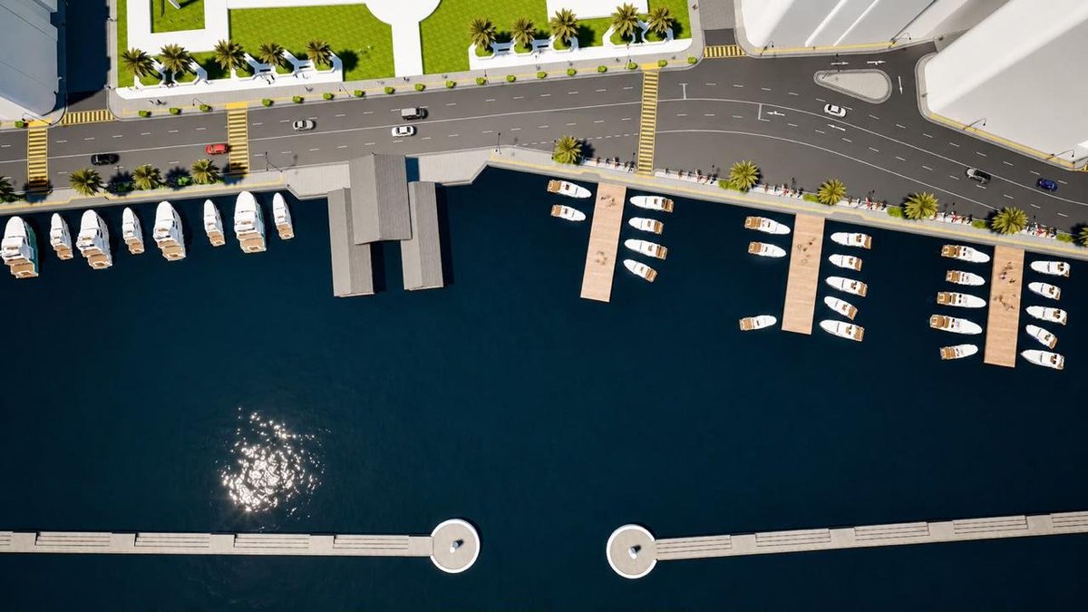 MMuizzu's tweet photo. Some of the works included in the next phase of development of Male north side Boduthakurufaanu Magu and harbour area development plan: these works and the remainder of the Ring Road (from MPL area upto Tsunami Binaa Maizaan) will be completed before end of November 2026 in sha Allah.