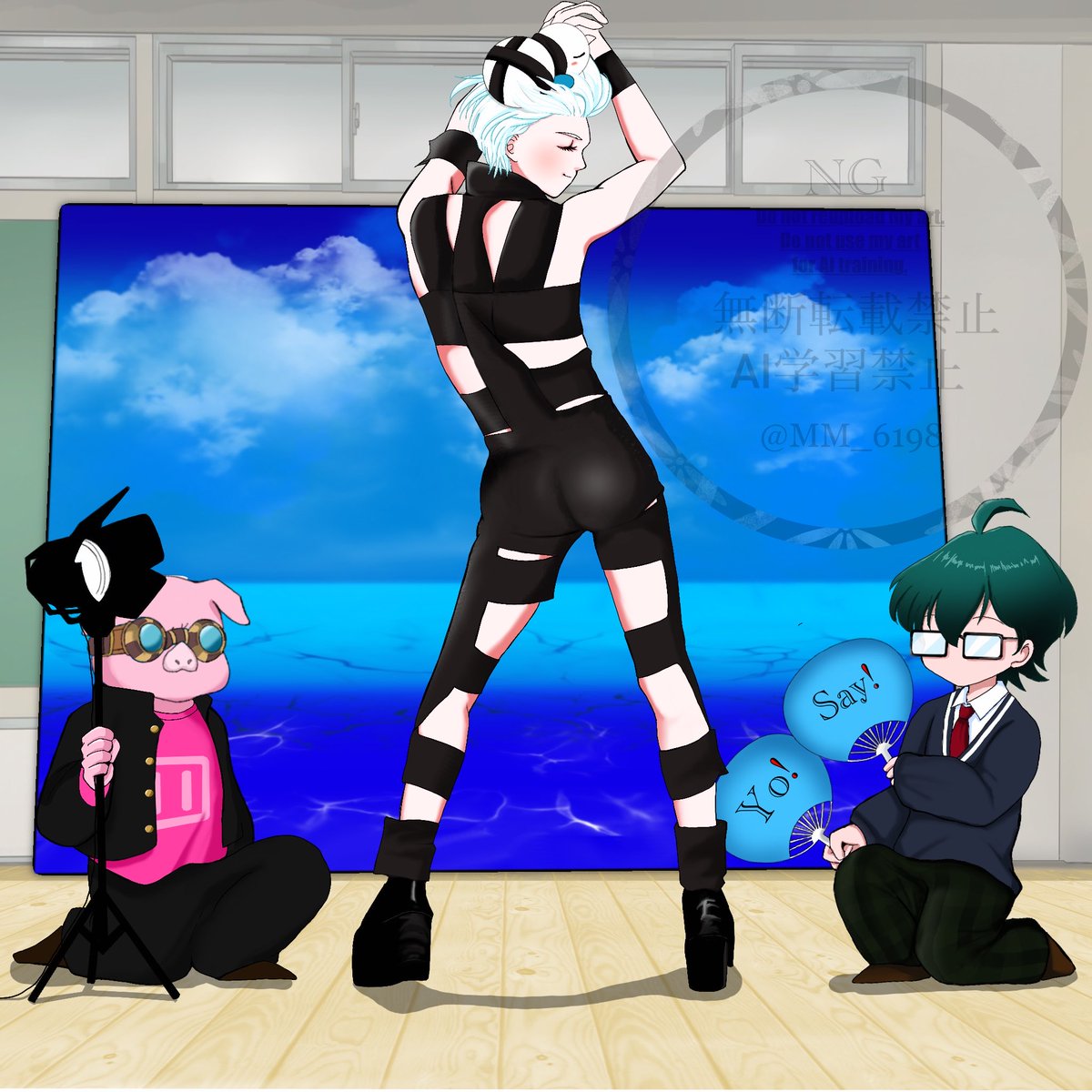 MM_6198's tweet photo. ただ描きたかったんです…

#ドズル社アート
#見るかもわからん https://t.co/fz3YYSQDV3