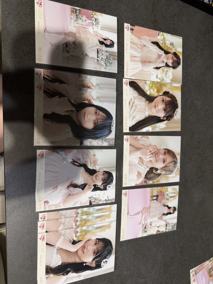 peachCandy1102's tweet photo. イコラブ 生写真 トレ 交換
お姫様の作り方

譲:佐々木、野口、大谷、諸橋、大場、山本、髙松、瀧脇

求:齋藤 同種、異種

まとめての方優先させていただきます。
郵送のみ

お気軽にお声掛けください！ https://t.co/W4xAB2qVJD
