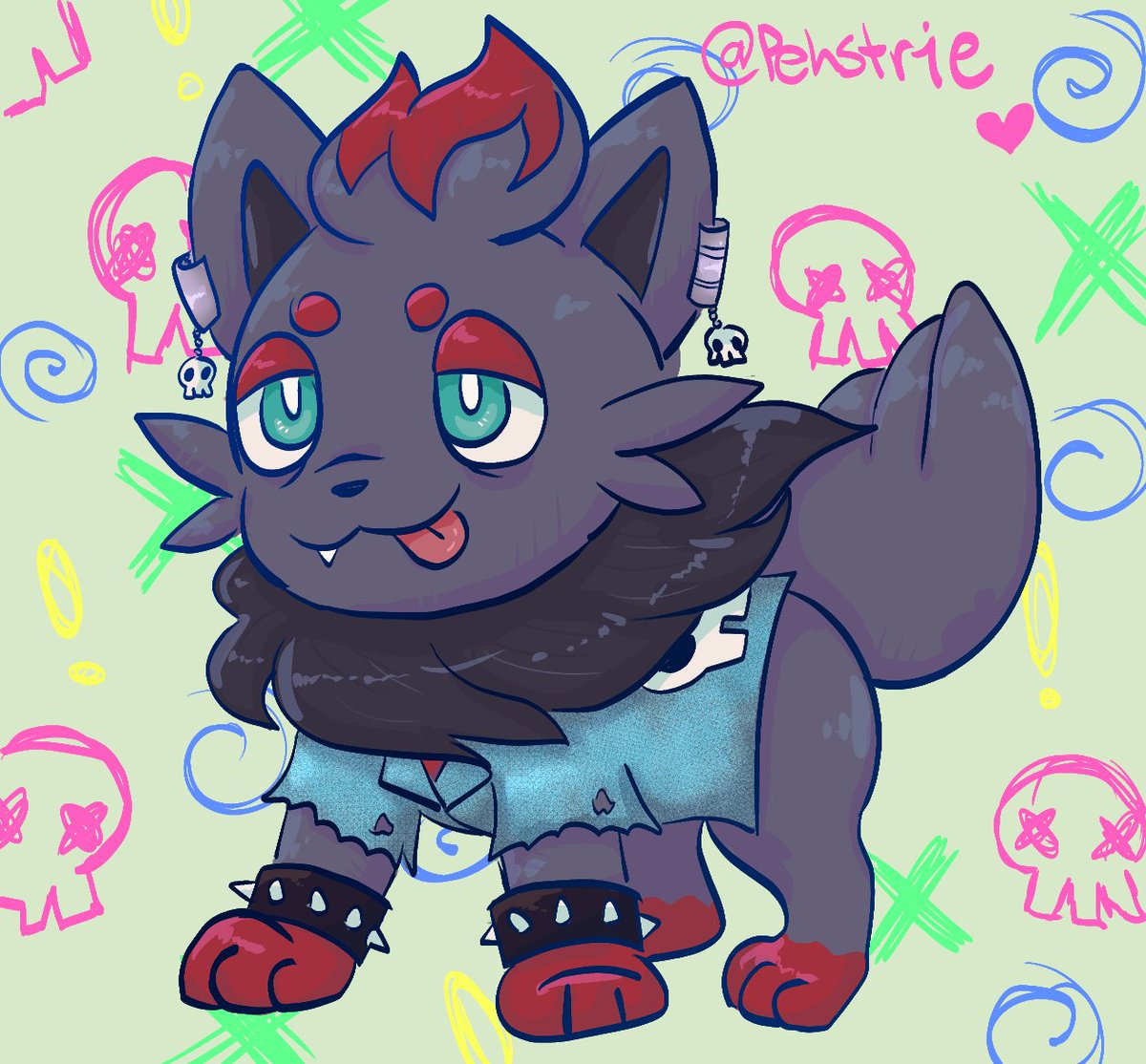 Pehstrie's tweet photo. Just some uploads from my Instagram page!! Just self indulgence #Pokemon Oc's!! Question, What pokemon would you like to see more #art of? Nidorina is my pick!! https://t.co/gDlunnNQfO
