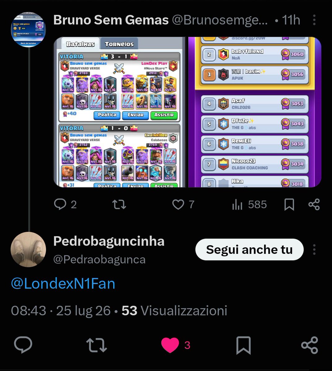 LonDex Play archive tweet media