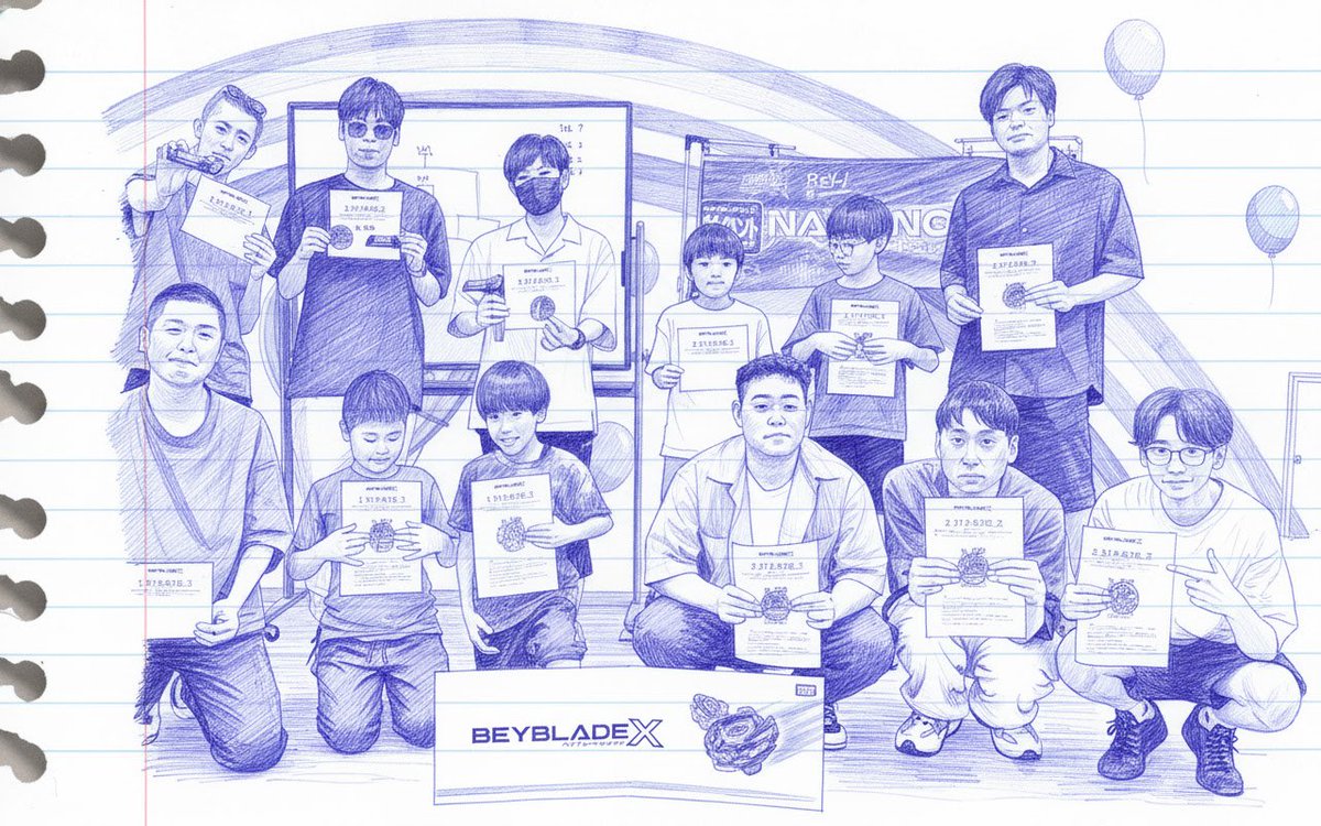 HM05015072's tweet photo. 本日もベイブレードX S1イベント「特別開催! NAGANO CUP in ヤマダ須坂 3イベント」無事終了できました👌

入賞者発表🎉

レギュラー
1️⃣イヒロ
2️⃣けいすけ
3️⃣しゅん
4️⃣みきと

オープン
1️⃣かっちゃん
2️⃣ペコ
3️⃣あーる
4️⃣まーちゃん

チーム
1️⃣⑦
2️⃣②
3️⃣③
4️⃣⑥

チームバトルも大盛況🤩

ご参加感謝😌 https://t.co/OObindIkNq