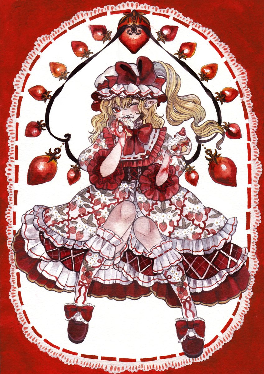 surumemodoki's tweet photo. いちごフランちゃん🍓 https://t.co/HSLgMw3QlJ