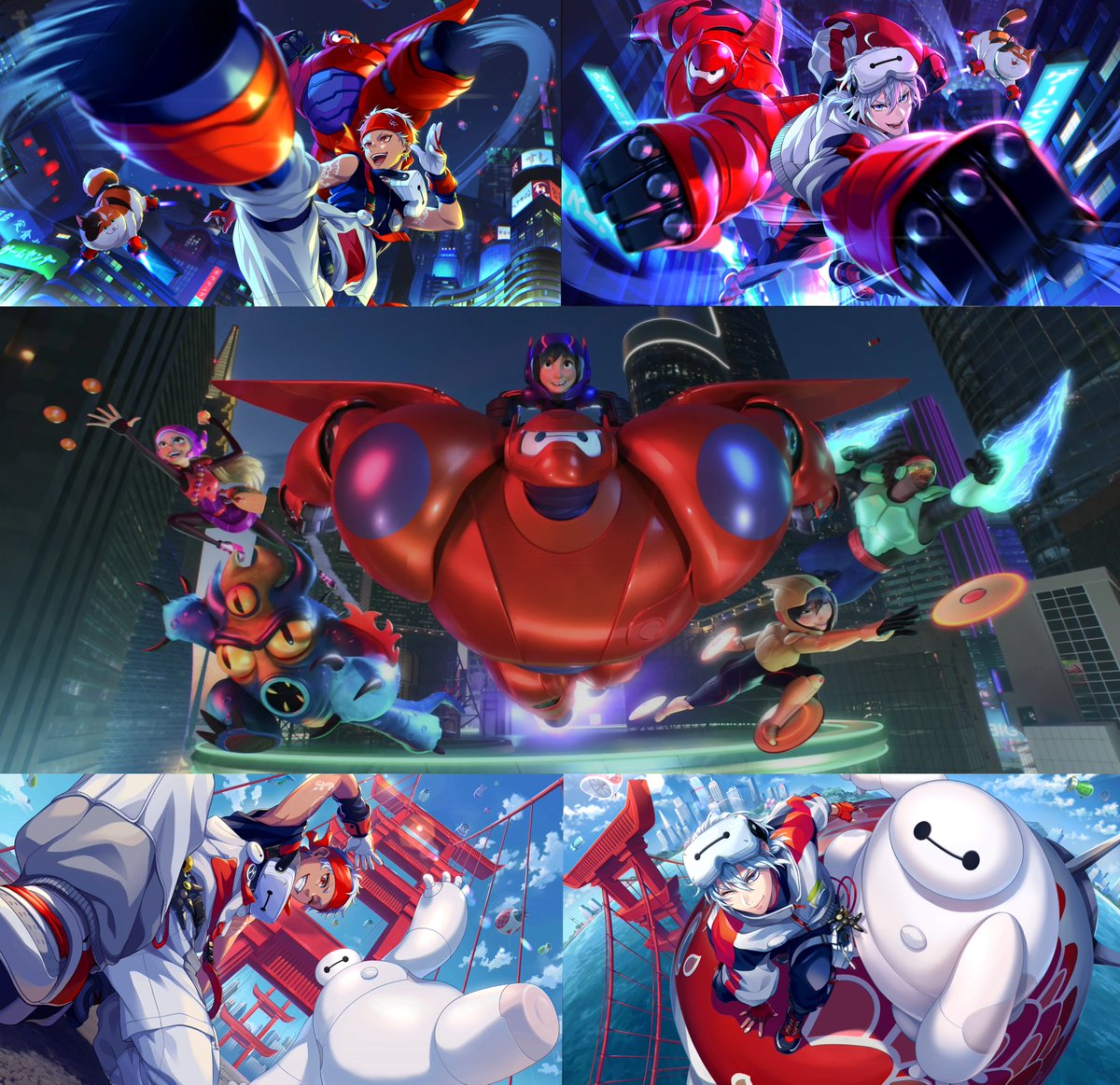 myonmyon5050's tweet photo. ベイマイベのグルーヴィー凄い!!
この特徴的な輝き!!光の反射表現!!
Disneyが『ベイマックス』(2014)で実装した(当時)最新のレンダリングソフトによるアートスタイルを忠実に再現してる!!
ツイステの原作リスペクトは台詞や展開のオマージュだけでなく、カードイラストの色彩表現にまで及んでいる
→ https://t.co/54TjLEGTBz