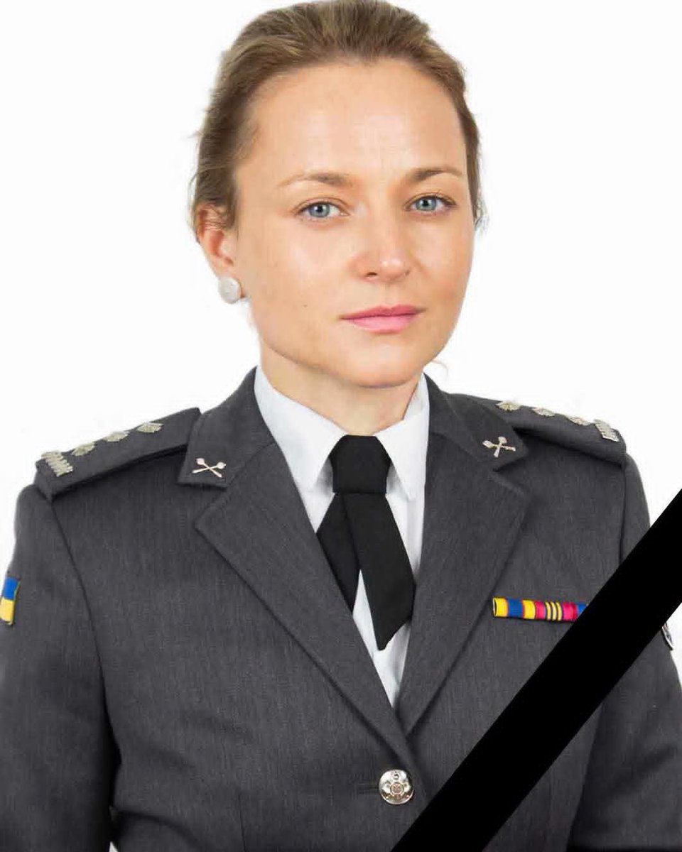 Tatou_Ania's tweet photo. On July 24, 2026, Colonel Valentyna Savitska, Deputy Head of the Center for International Cooperation and Strategic Communications of Department of the State Protection of Ukraine, tragically lost her life in a missile strike on the Kyiv region.

Throughout her many years of service, she dutifully fulfilled her military obligation and devotedly served the State of Ukraine.

Valentyna Savitska’s high professionalism, sense of responsibility, integrity and tireless work formed the foundation of many vital achievements of the Department of the State Protection of Ukraine. It was through her perseverance that the Department significantly expanded its international cooperation, deepened engagement with foreign partners, and substantially reinforced its strategic communications.

We express our deepest condolences to the family, loved ones, friends and colleagues of Valentyna Savitska. We share the grief of this irreparable loss.

May her memory be eternal. Rest in peace. 🕯️