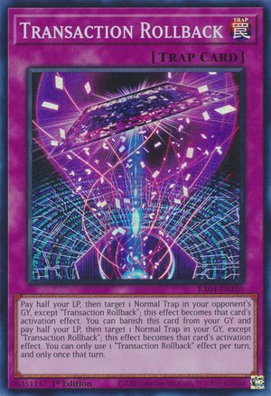 VDrapion's tweet photo. @MBTYuGiOh No matter what it's cost is, they can never print a game winning normal trap. https://t.co/bVJUeOqGnh