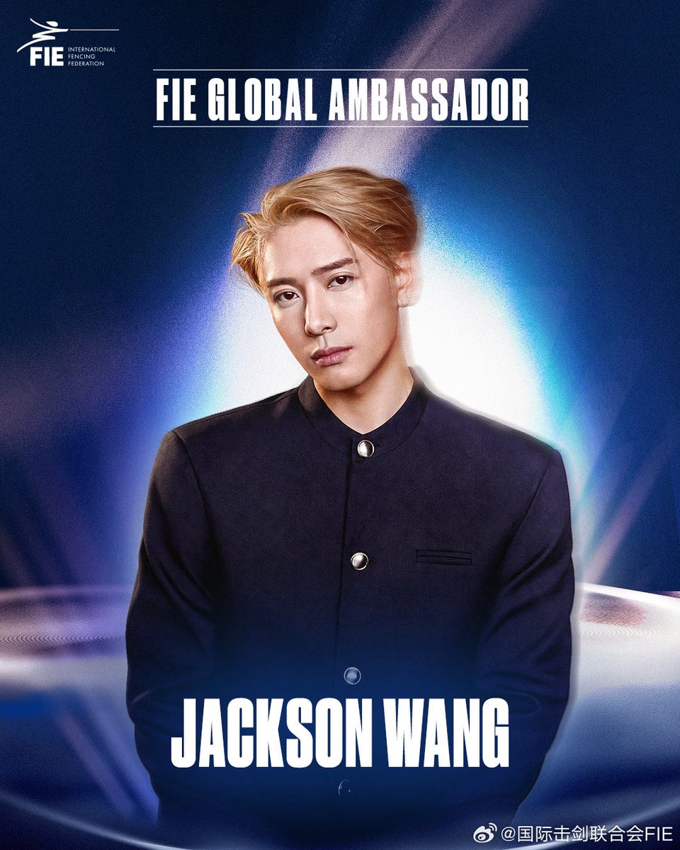 JIA_852's tweet photo. #FIEAmbassadorJacksonWang
#jacksonwang 

So proud of you.@JacksonWang852 🫶🏻 https://t.co/kJQVV67psM