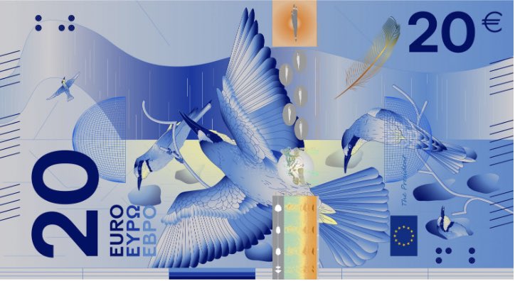 eloivar's tweet photo. la glorieuse proposition D avec le spectrogramme des chants d’oiseaux sur les billets je suis amoureuse https://t.co/O23HbRha0f