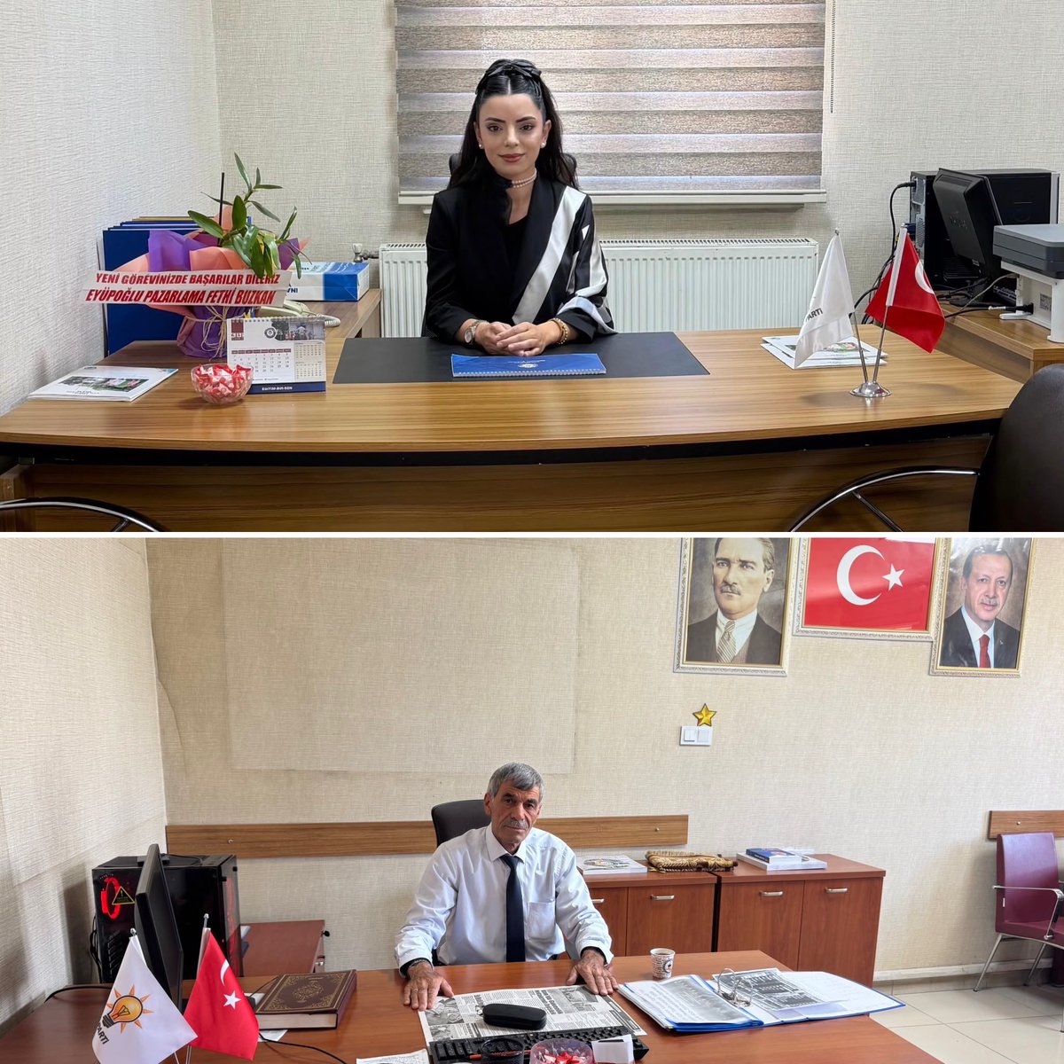 AK_PartiVan's tweet photo. İl Başkan Yardımcımız / Sağlık Politikalar Başkanımız Sayın Gülsüm Buzkan ve 
İl Yönetim Kurulu Üyemiz
Sayın Ali Yıldırım bugün il başkanlığımızda nöbet hizmetini yürütmektedir.

Kıymetli hemşehrilerimizi, teşkilat mensuplarımızı ve dava arkadaşlarımızı 10.00–16.00 saatleri arasında il başkanlığımıza bekliyoruz.

Birlik ve beraberlik içerisinde, çay ve kahve eşliğinde hasbihal etmek, talep ve önerilerinizi dinlemekten memnuniyet duyarız.

📍 AK Parti Van İl Başkanlığı
🕙 10.00 – 16.00

Kapımız da gönlümüz de sizlere açıktır.
@akparti
@abuyukgumus 
@MustafaAlkayis 
@Recep_ayd25