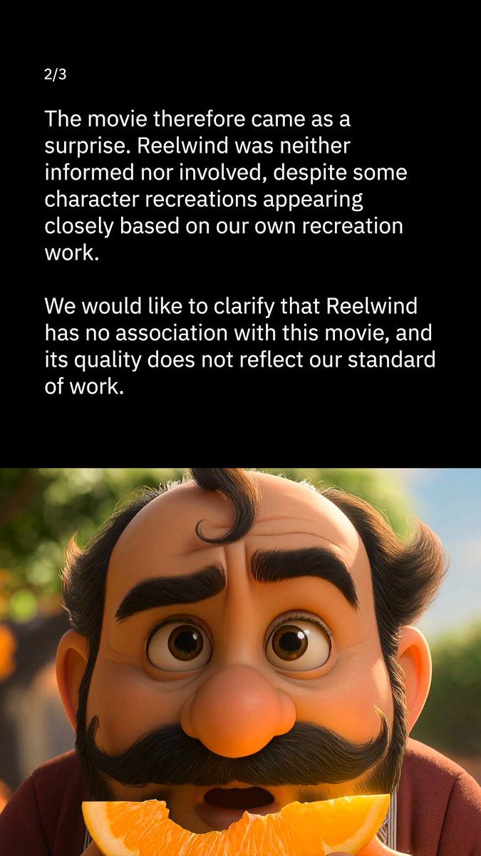 ReelWind_'s tweet photo. A small clarification from Reelwind regarding the new Ainak Wala Jin movie. Our tribute came from love for the original and our own original story is coming soon. https://t.co/pTGAhBQ0jV