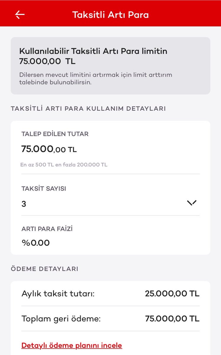 Tasarflubirkmci's tweet photo. Akbank yine bir hafta sonu bedava para dağıtıyor 

Bana 75.000 tl verdi, ilk ödeme 15 Ağustos

✅ 0 faiz 3 ay vadeli taksitli artı para 
✅ Mevcut Müşteriye veriyor 
✅ Farklı tutarlarda deneyebilirsiniz 
✅ Artı para limitinizi yükseltip deneyebilirsiniz

Reklam ve işbirliği değildir.
