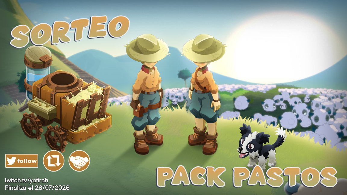 ChacoCircus's tweet photo. 🌻SORTEO PACK PASTOS🌻
➡️Follow @ChacoCircus &amp; @WAKFU_ES
🔁RT este tweet.
🚻Menciona a 2 amigos.
El ganador se anunciará el 28/07 a través de https://t.co/N908hcGCdT ¡mucha suerte a todos, chacorritos! https://t.co/u19ZXzxY6Q