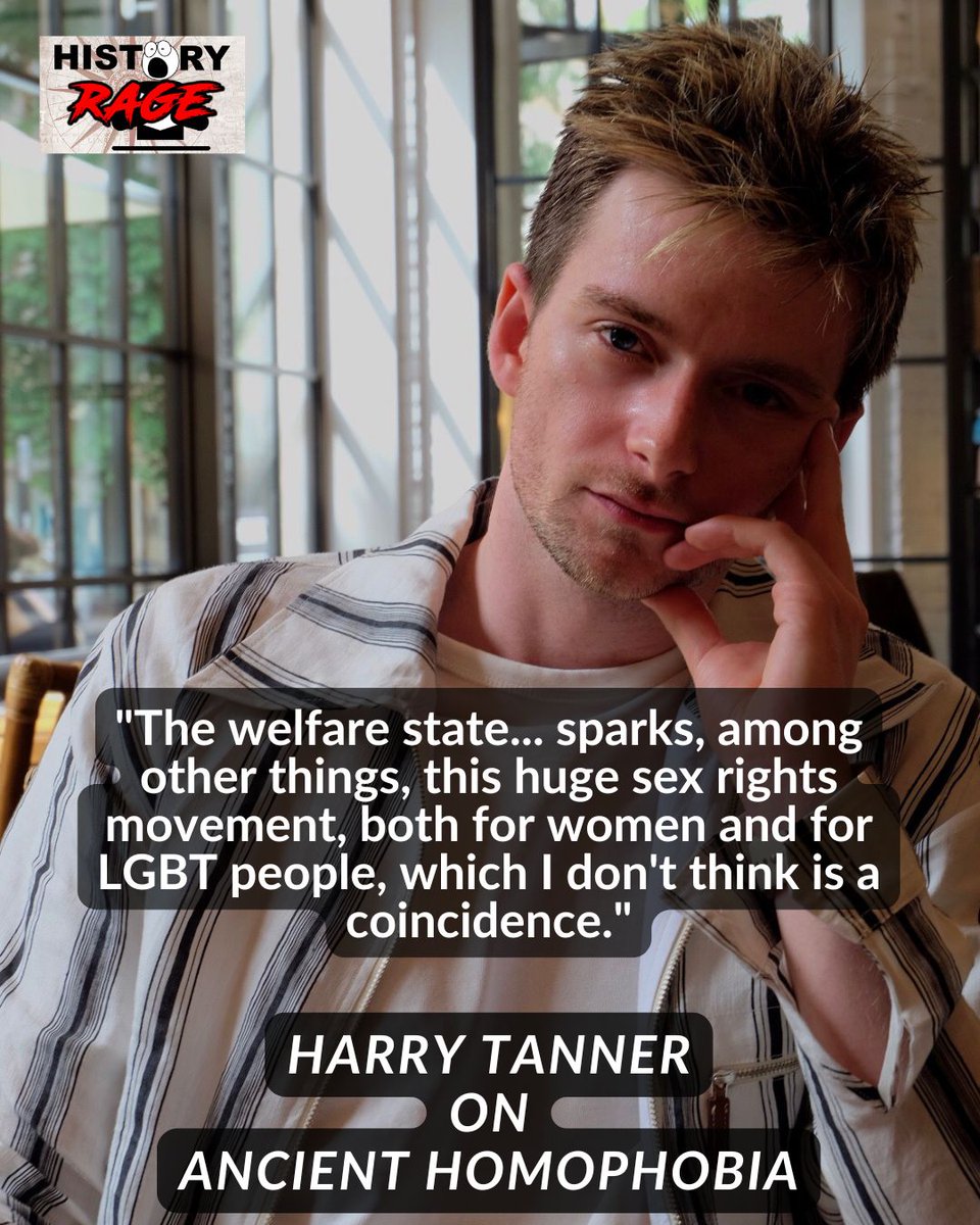 HistoryRage's tweet photo. 🚨 THIS WEEK ON PATREON & APPLE 🚨 🌍 Could economic security help drive social progress? Harry Tanner explores the fascinating connection between the rise of the welfare state and expanding rights for women and LGBTQ communities. It's a thought-provoking historical perspective on how societies change. 📈🏳️‍🌈

🎧 Get this early release on Patreon or Apple

#History #SocialHistory #LGBTQHistory #WelfareState #HistoryPodcast #HarryTanner #HistoryRage #Equality