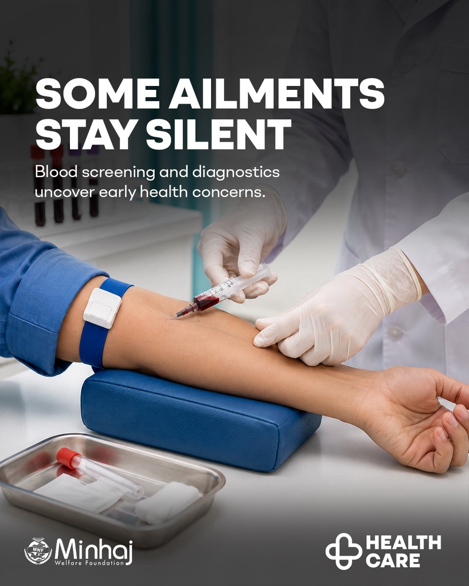 minhajwelfare's tweet photo. 🩸 One blood test can save a life.
🩺 Your support helps provide early diagnosis, timely treatment, and quality healthcare to those who need it most.
Donate today:
https://t.co/wI7pG2rIYQ
#MWF #Healthcare #BloodScreening #MedicalAid #AccessibleHealthcare https://t.co/2bCxuEmGdE
