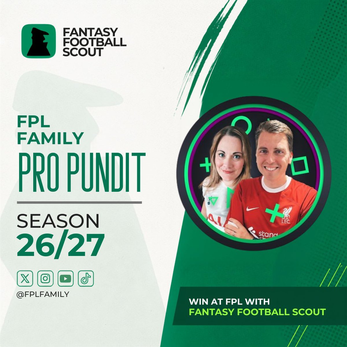 FFScout's tweet photo. 🚨 ANNOUNCEMENT

@FFScout 🤝 @FPLFamily

Sam is back to answer your weekly Q's over on YT! 🔒 

🏆️ Win at FPL with FFScout

Join today 🔗  https://t.co/WmYtIiFmaw https://t.co/jnMoTPy6DL