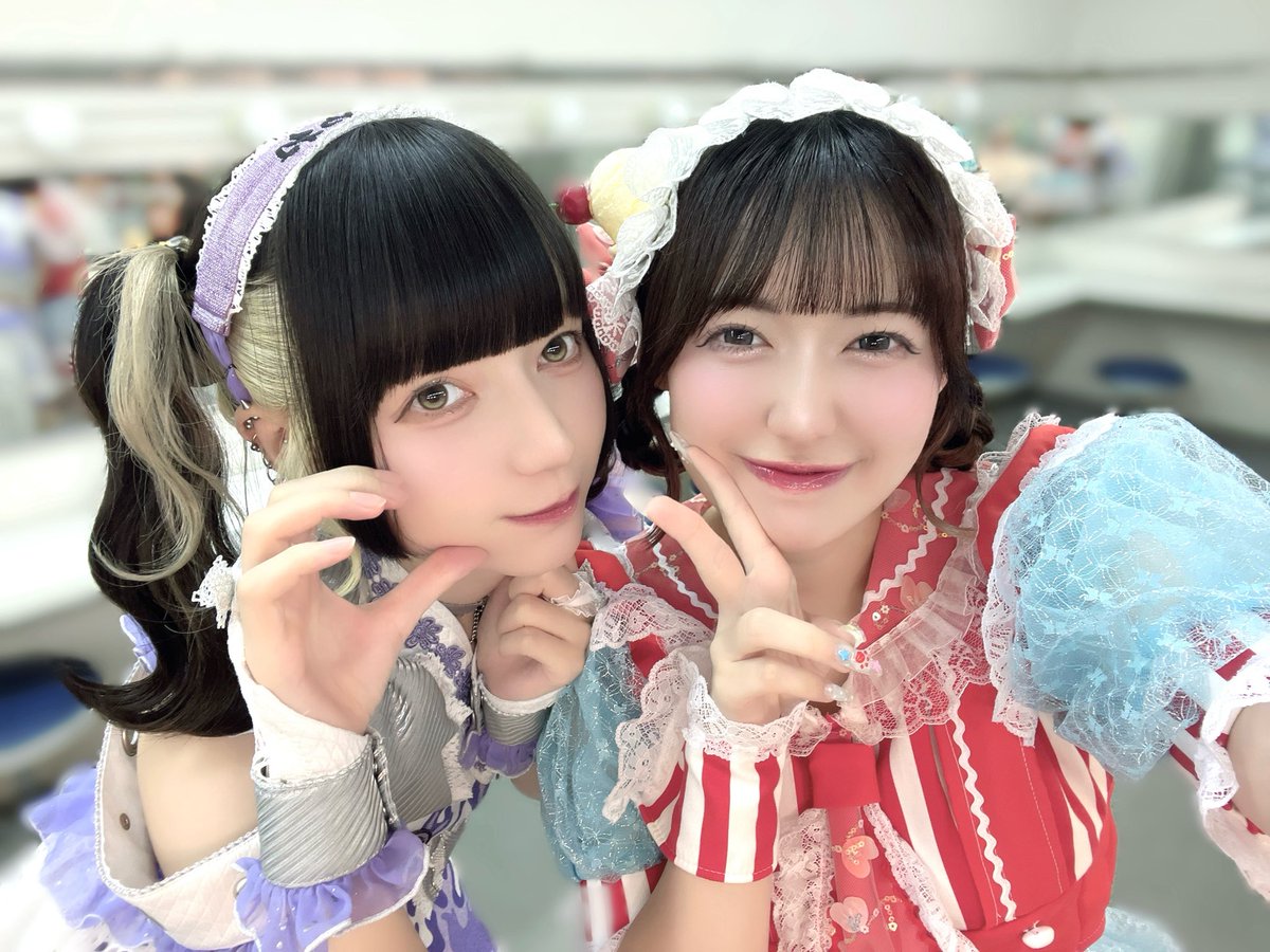 ainomiyako__'s tweet photo. やねちゃんに会えたよーー💜きゅるちゃんお久しぶりに会えて嬉しかった！会うといっぱい元気貰える(ᴖ ̫ᴖ  )♪ 新衣装もかわちい！押忍押忍♡やねちゃん早く遊びに行こうねꢏꢷ( ᴗ ̫ ᴗ ) https://t.co/lFskEAqsfg