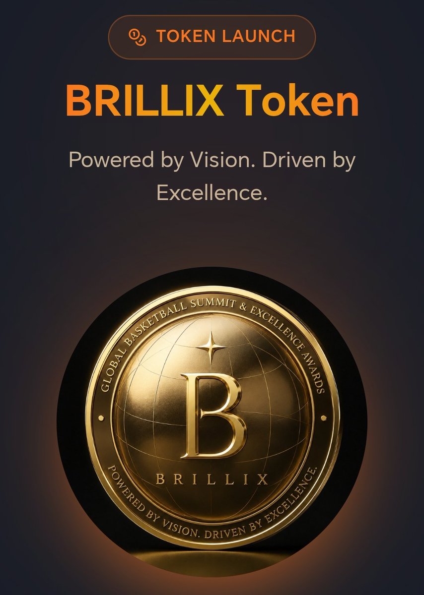iblcups's tweet photo. "🌍✨ $BRILLIX: Where vision drives excellence. The official token of the Global Basketball Summit &amp; Excellence Awards. Join the revolution!" Win with us! Good luck to everyone! https://t.co/ucBMknNDaa