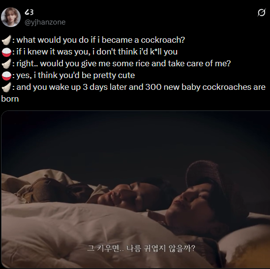 cheolhanglazer's tweet photo. i love the way his brain works https://t.co/VdpRov2Hfz