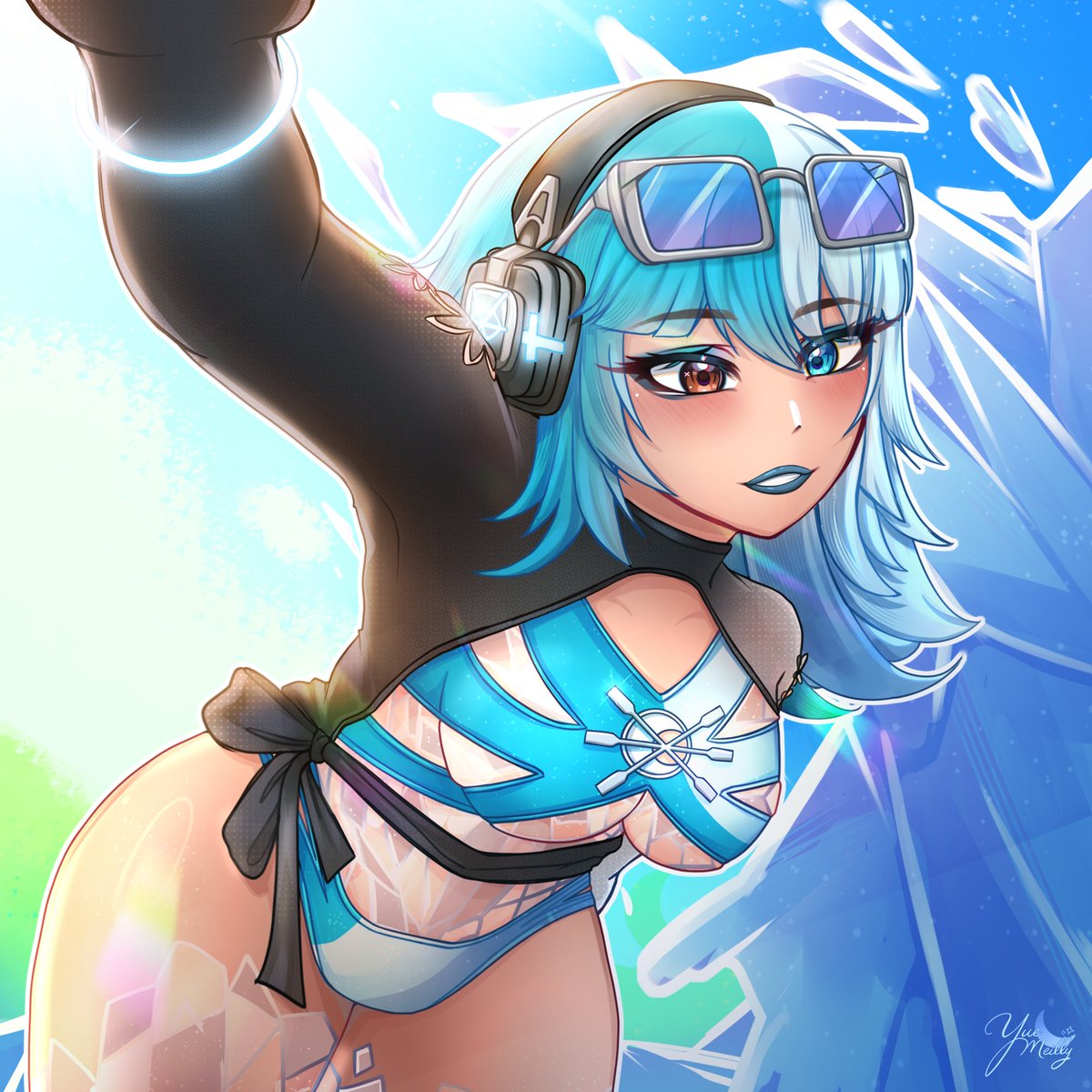 YueMeilly's tweet photo. Without a doubt, my favorite character!!! ❄️
On the path to becoming a Lord

#MarvelRivals @NetEaseGames_EN #Lunasnow https://t.co/UlPN0iMcgW