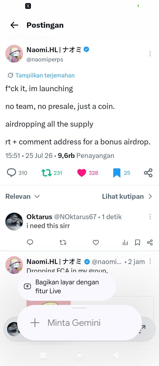 NOktarus67's tweet photo. @thisisayoxx 4n4WSUo2NEatyM3CeMdWsYJL2kC4RZbuEwBTvUwu7fCR

thankyou https://t.co/R3T1NpC0QJ