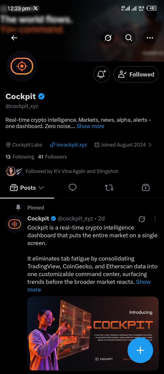 replygee001's tweet photo. @SlingshotDAO @cockpit_xyz I am locked with you intern ❤️

Get in @SoyLareinaVina @don_of_lagos1 @gem_ilm 

Manifesting this win https://t.co/nmzGMV059T