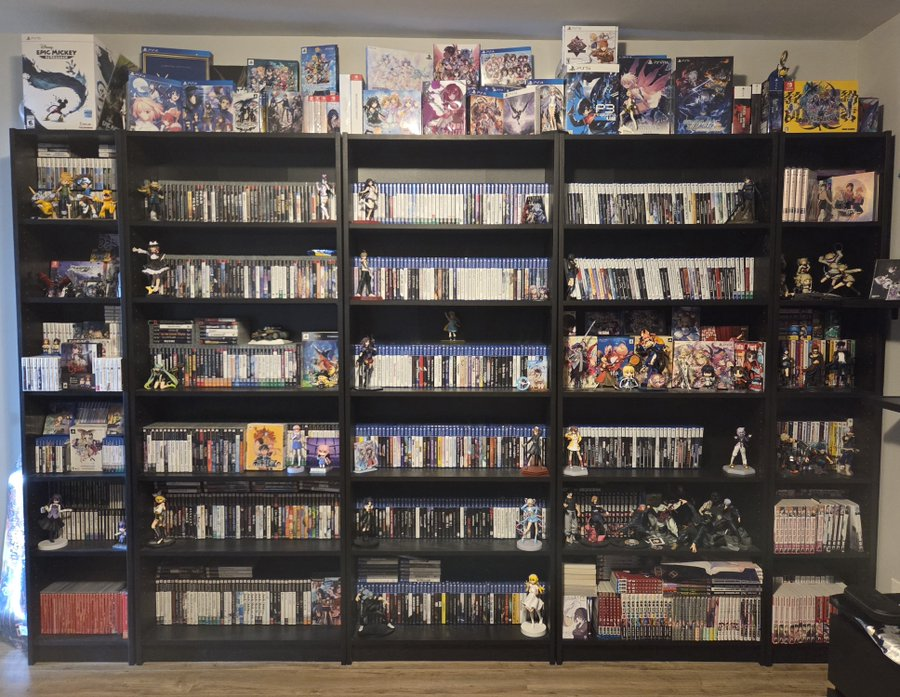 VideoGamesPlus_'s tweet photo. 525 days. ⏳

@Sony @PlayStation The weekend has arrived! Set aside some time to appreciate @tamakatsui's impressive physical game collection.

This certainly appears more appealing than a digital game library.

#PhysicalForever https://t.co/9X1kfDtP3I