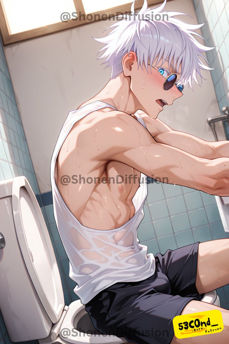 ShonenDiffusion's tweet photo. Gojo sensei's private time

[Full uncensored set on Patreon]
#Gojo #JJK #GojoSatoru #JujutsuKaisen #五条悟 #呪術廻戦 https://t.co/HP7KPYrlNw