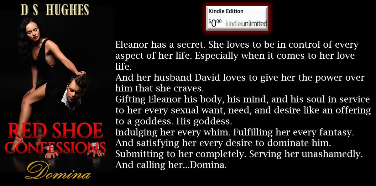 AuthorDSHughes's tweet photo. I played David's body like a finely tuned instrument. Every sigh, gasp, and moan that escaped his lips as I strummed the chords of his pleasure were the chorus to the song of his sexual submission..to me.
LINK IN THE COMMENTS.
#readingnook #booksoftwitter #domme #moms https://t.co/DW0mDVt2lH