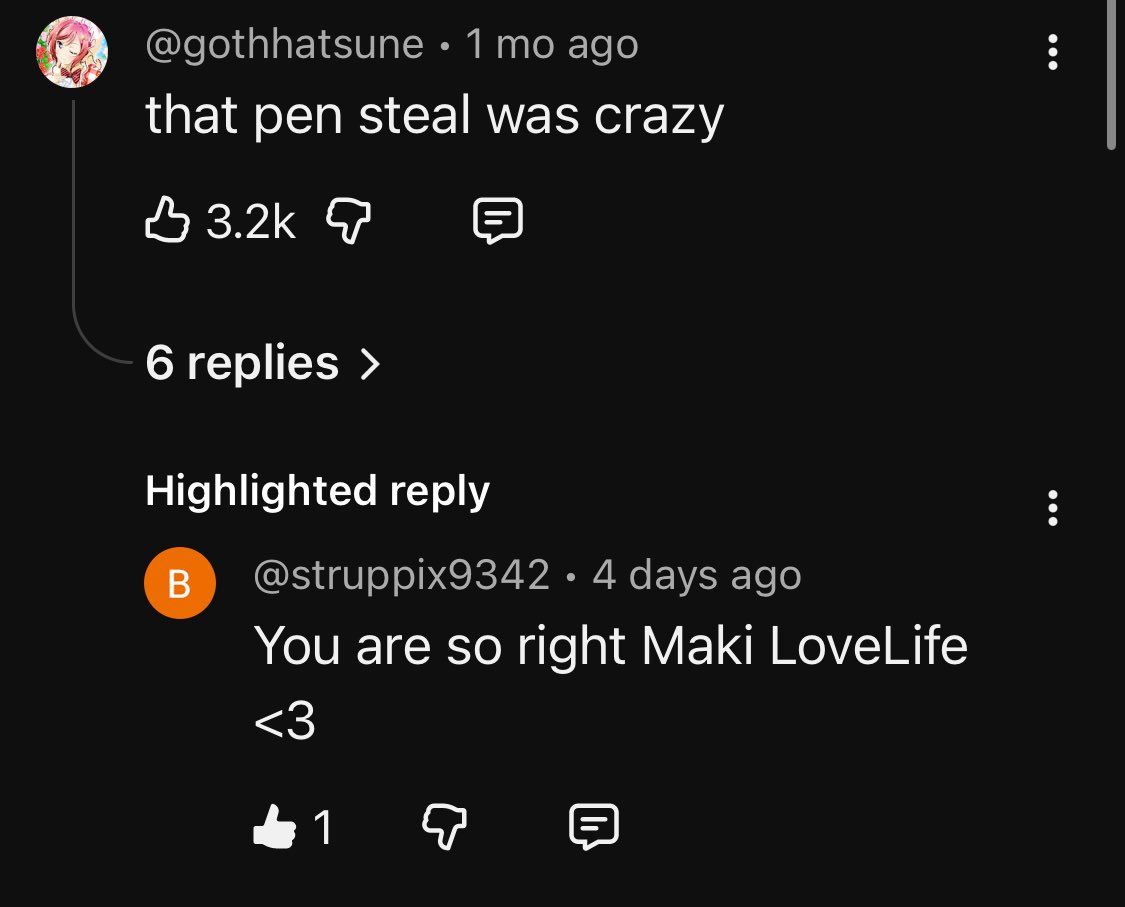gothhatsune's tweet photo. You are so right Maki LoveLife <3 https://t.co/5XJO8wWqXd