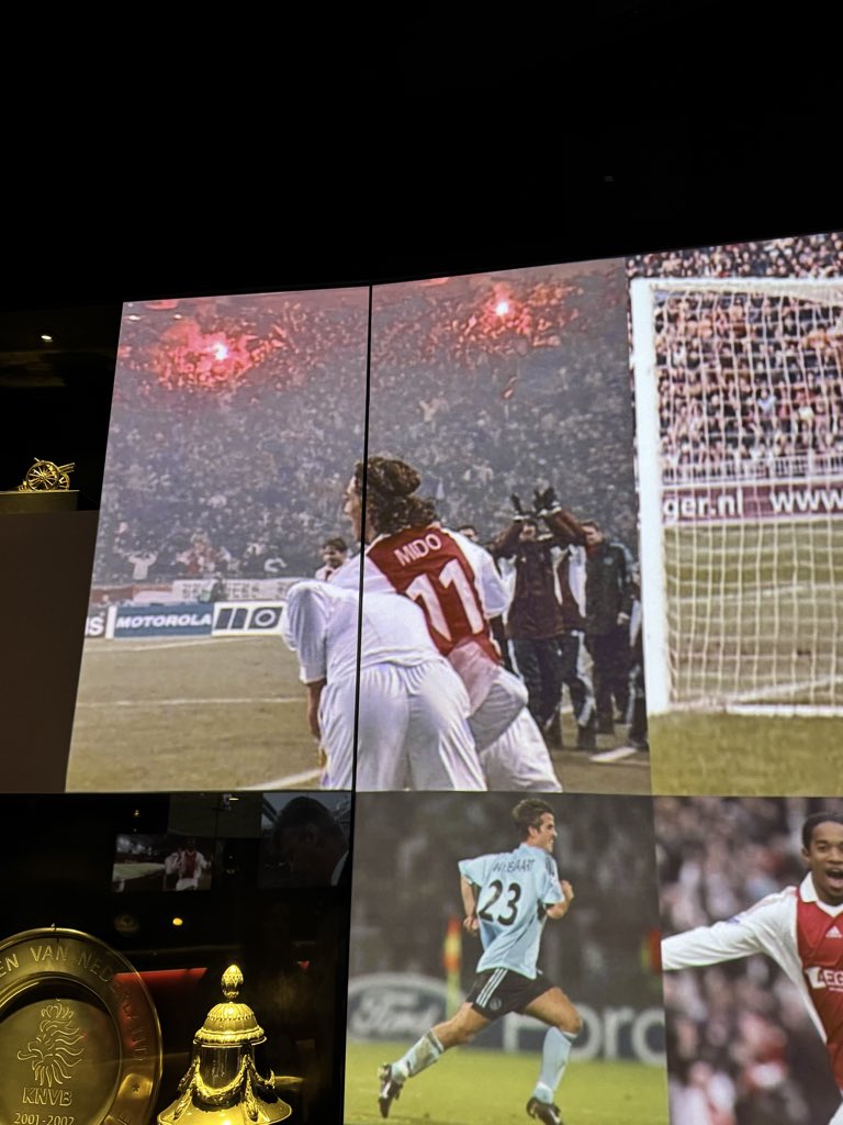 gulosglobal's tweet photo. @midoahm one of @AFCAjax legends! great stadium and experience! @ZSCOfficial https://t.co/fU5AlmPTc4