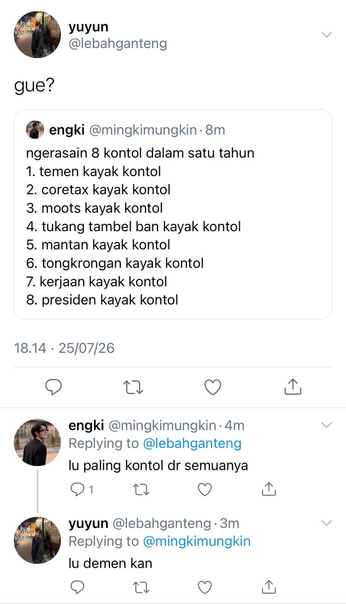arkaiveofourown's tweet photo. yungi one tweet au
(JOROK YAH NSFW!!!)

ttkm (teman tapi kumpul kebo) https://t.co/bTVYFkbt2A