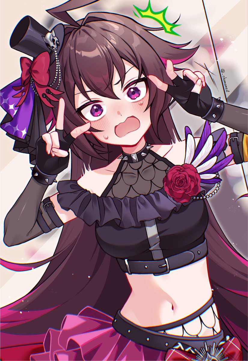 _chamamel's tweet photo. 「ダピッ☆、ってうぉあ！？」
#デュエマ虹アート https://t.co/cPFtAwshTR