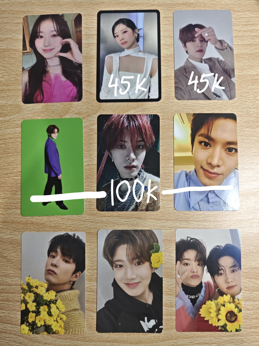 seachelsh's tweet photo. WTS - Want to Sell aab nmixx, twice, stray kids, nct 127, nct 2020, treasure photocard

like &amp; rt are appreciated! 
✧ shipping from Jakarta, INA
✧ dm to offer
✧ shopee available 

t. pc haewon dahyun seungmin yuta asahi junkyu doyoung mashiho https://t.co/dqX1DLixFZ