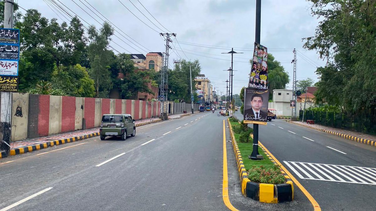 MaryamNSharif's tweet photo. All major roads in Gujranwala have been cleared following heavy rainfall. https://t.co/PyOAYpzGQC