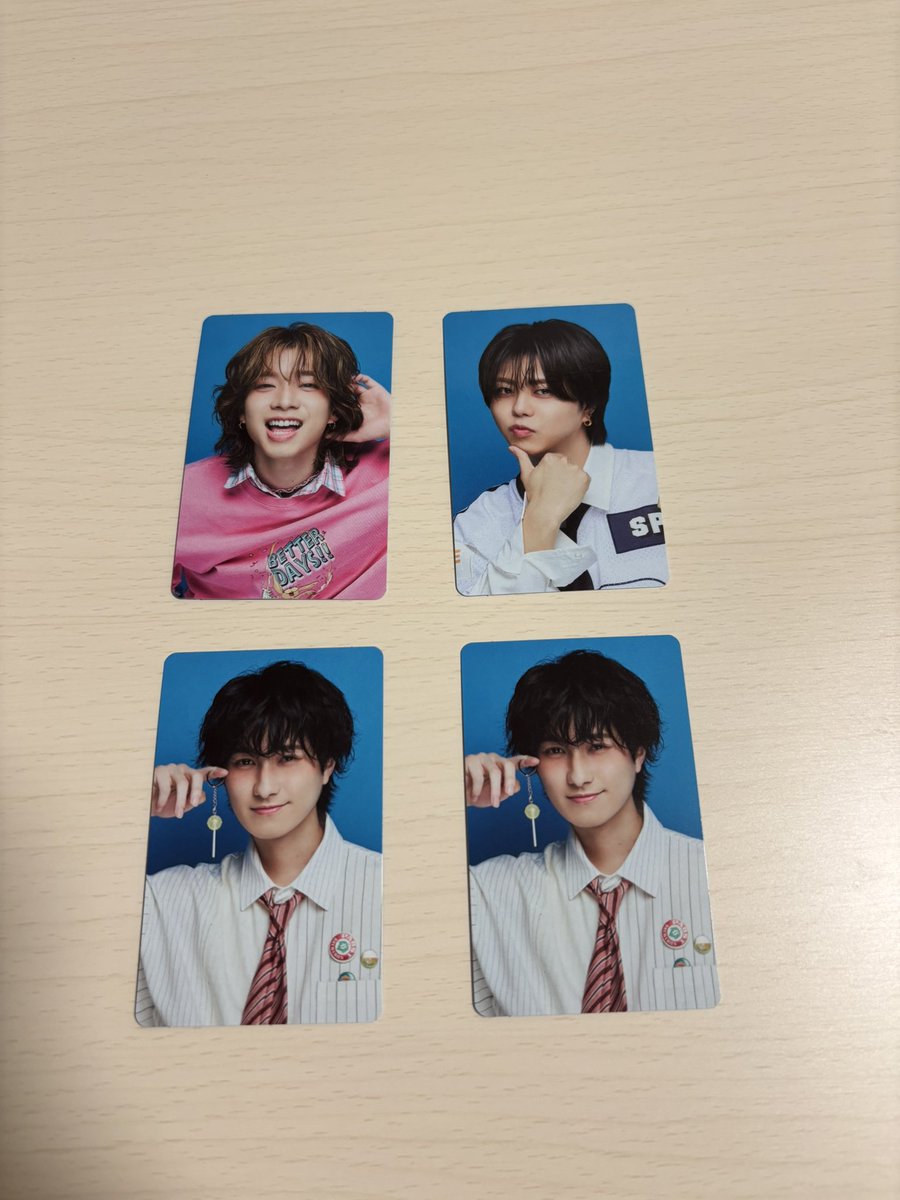 kevitan__'s tweet photo. BUDDiiS 7/25大阪リリイベ CD抽選 C賞
BUDDiiS キミ都市 通常版 トレカ

【譲】C賞:FUMIYA
        通常版トレカ:SHOOT,SEIYA,YUMA×2

【求】東京限定C賞KEVIN
        トレカ:KEVIN

郵送での取引希望です📮
お心当たりのある方はお気軽にご連絡ください🙇🏻‍♀️

#BUDDiiS譲 #BUDDiiS求 #BUDDiiS交換 https://t.co/G8EKGOg1cV