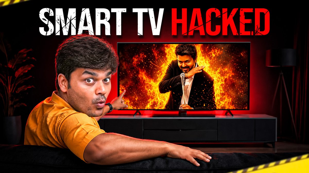 TamilTechOffici's tweet photo. Your Smart TV Is Watching You... 👀

click here: https://t.co/6TusKNGylV

#TamilTech #SuperTT #MrTT #SmartTV https://t.co/iILBcVQpmE