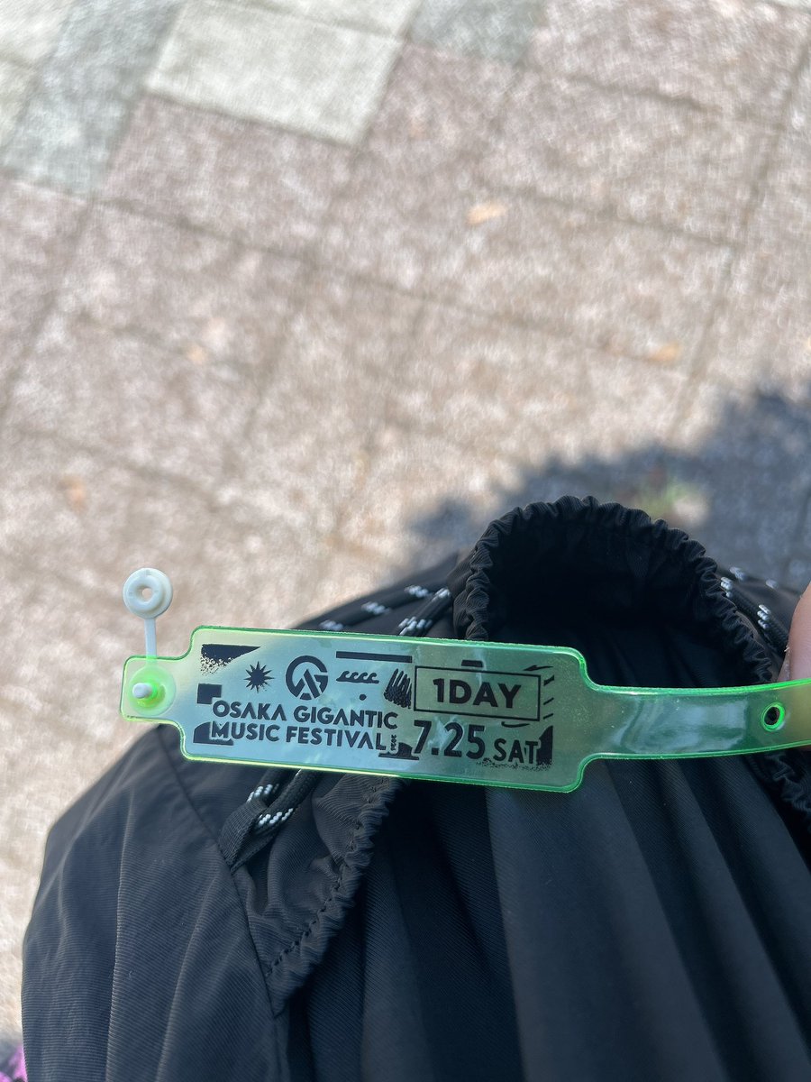 na_runchu's tweet photo. ジャイガ先離脱！
楽しかった
夢洲駅から徒歩で行くの全然悪くないし帰りもそっち通るの風が吹いてて気持ちいい https://t.co/sfTLhjrDn7