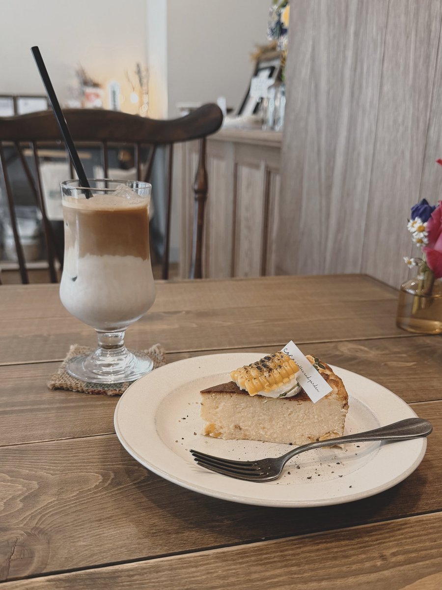 ____2769____'s tweet photo. 仙台で食べたとうもろこしのチーズケーキ、想像以上だった🌽
もっと仙台でとうもろこしスイーツ増えてほしい！ https://t.co/r8KLj08BqJ