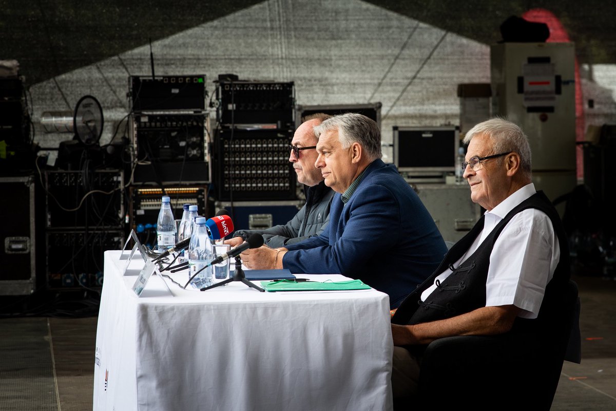 BalazsOrban_HU's tweet photo. @PM_ViktorOrban has just delivered his famous annual speech at Băile Tușnad (Tusnádfürdő), one of the most influential political addresses in Central Europe, followed and quoted for decades.

Among his key messages:

• Hungary is becoming “the new Venezuela - just without the oil.” A system where political power is used to eliminate opponents, capture institutions, intimidate dissent, and concentrate power.

• Democracy ceases to exist when those in power decide who is allowed to run in elections.

• The rule of law ceases to exist when constitutional institutions are dismantled, independent officeholders are removed for political reasons, and state authorities are turned against political opponents.

• Hungary faces serious economic risks. The government is replacing economic governance with propaganda while ignoring mounting structural problems: a weakening productive economy, mounting pressure on exporters, looming energy price shocks, and the growing danger of inflation and austerity. If this course continues, Hungary could face another wave of foreign economic domination and the loss of strategic national assets.

• Hungary’s sovereignty must be defended against external political pressure. Decisions affecting the country’s future must be made in Budapest - not in Brussels.

• The achievements of the previous 16 years - including economic stability, family support, energy security, national assets, public safety, and sovereignty - must be defended, not dismantled.

• Hungary’s democratic constitutional order will be restored. Those harmed by political persecution will receive full compensation, while anyone who abused state power or committed criminal offences will be held accountable through lawful and fair judicial proceedings.

Orbán concluded with a message of confidence: freedom can be suppressed temporarily, but never permanently. The struggle ahead is not simply about changing a government - it is about restoring democracy, the rule of law, and Hungary’s sovereignty.