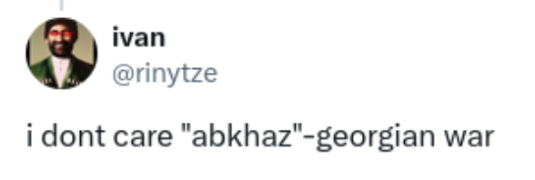 DzhigitSphere's tweet photo. Be very wary of who you meet online. There are some “Circassian” pretenders on Georgian payroll, and some who are simply Georgian trolls.

I have never in my life met a Circassian who would say something like this or put the word Abkhaz in quotation marks. Only Georgians do that. https://t.co/IN85Q1lPcH