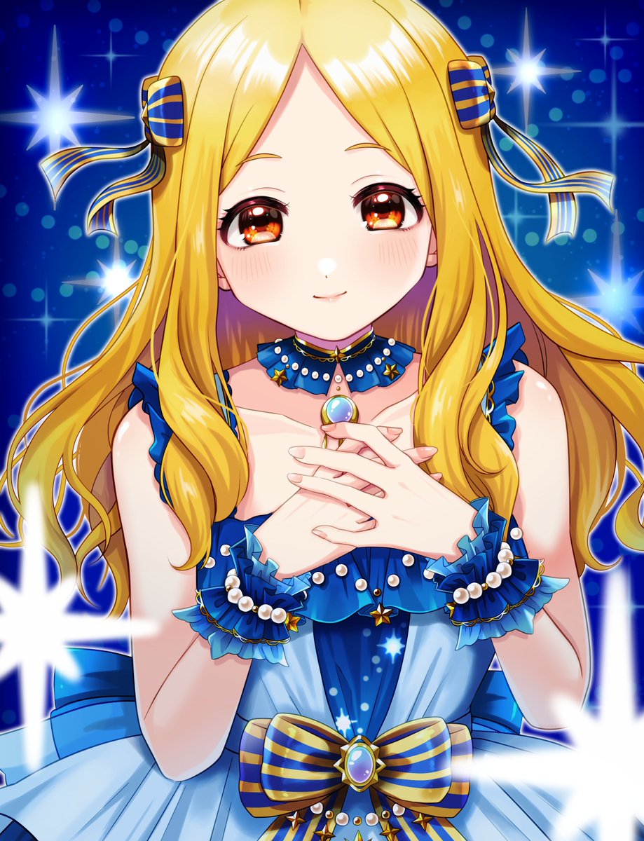 ko_ya_3's tweet photo. 「Day the sky」をあずささんと都築さんと歌い、「我が混沌のサバト・マリアージュ」のコーラスにあずささんと入って、自身のソロ曲「メサイア」を千早と詩花と歌い、「アライアンス・スターダスト」を玲音に代わって詩花と歌ったシンデレラガールズの望月聖、歌が大好きな13歳です
#アイマスIWSF_DAY2 https://t.co/QBlchAsFp5