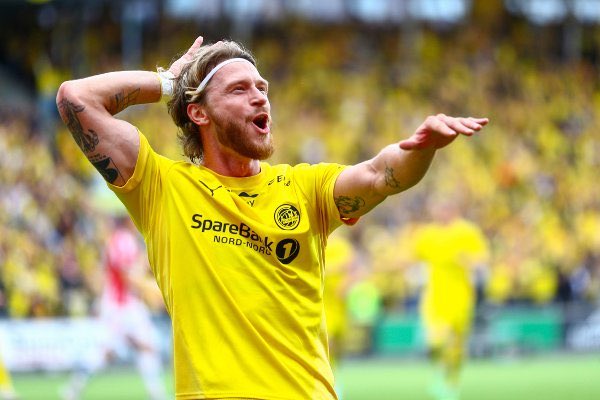 aboutceltic's tweet photo. 🇩🇰 / 𝙆𝙖𝙨𝙥𝙚𝙧 𝙃𝙤𝙜𝙝 - 𝘾𝙚𝙡𝙩𝙞𝙘 𝘽𝙤𝙪𝙣𝙙 

Celtic are set to sign Denmark international Kasper Hogh for a club record £11M.

The Bodo-Glimt striker will undergo a medical in the coming days. MASSIVE news.

[@rmcd93] https://t.co/pRubKFuFcU